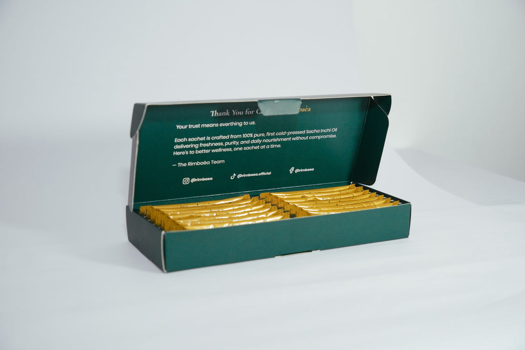 Rimbaèa Sacha Inchi Oil Sachets – Omega Balance (14 x 5ml)