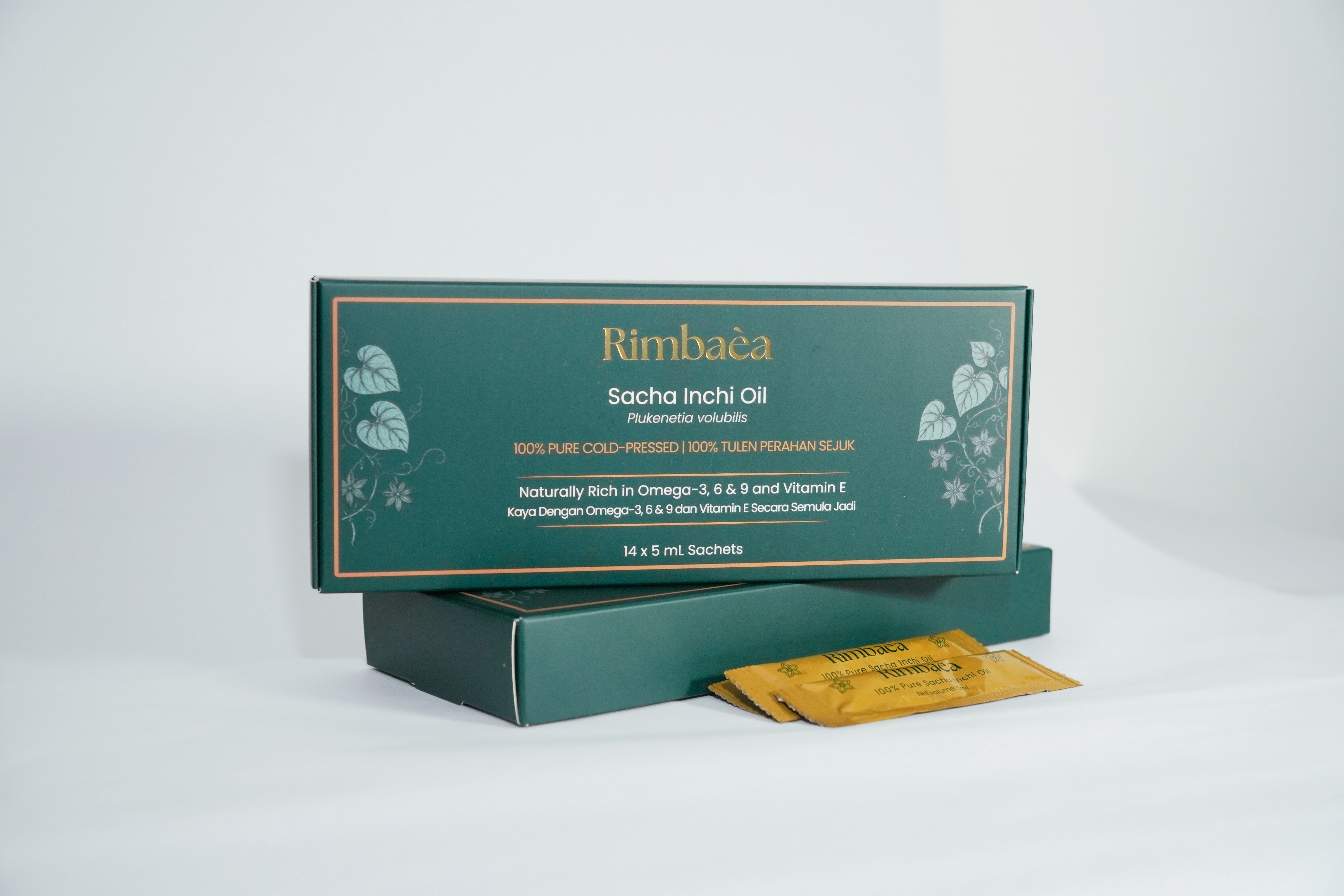 Rimbaèa Sacha Inchi Oil Sachets – Omega Balance (14 x 5ml)